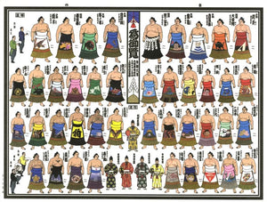 Sumo Picture Banzuke - March 2024
