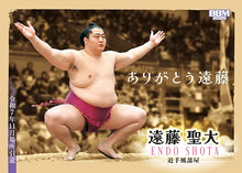 2026-1 Sumo Wrestler Trading Cards - Endo has retired