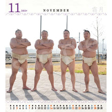2027 Sumo Wrestling Desk Calendar