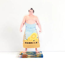 Sumo Wrestler wearing Kesho Mawashi Acrylic Picture Stand - Aonishiki