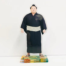 Sumo Wrestler Acrylic Picture Stand - Churanoumi in robe