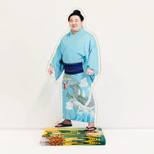 Sumo Wrestler Acrylic Picture Stand - New Robe Design - Fujinokawa
