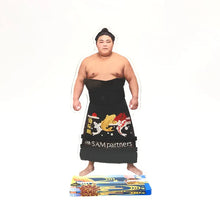 Sumo Wrestler wearing Kesho Mawashi Acrylic Picture Stand - Hakuoho