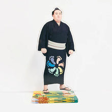 Sumo Wrestler Acrylic Picture Stand - New Robe Design - Kinbozan
