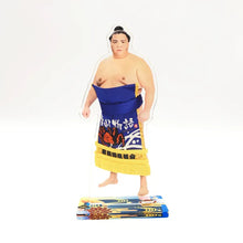 Sumo Wrestler wearing Kesho Mawashi Acrylic Picture Stand - Mitakeumi