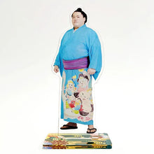 Sumo Wrestler Acrylic Picture Stand - New Robe Design - Oho