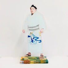 Sumo Wrestler Acrylic Picture Stand - New Robe Design - Takerufuji