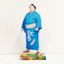 Sumo Wrestler Acrylic Picture Stand - New Robe Design - Tamawashi