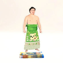 Sumo Wrestler wearing Kesho Mawashi Acrylic Picture Stand - Tokihayate