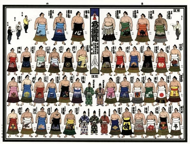 May 2025 Sumo Wrestling Tournament Picture Banzuke