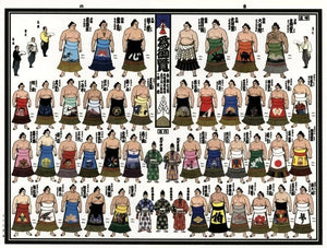 May 2025 Sumo Wrestling Tournament Picture Banzuke
