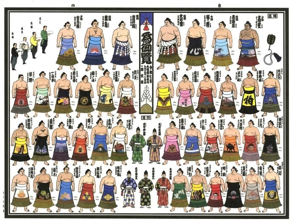 2025 September Picture Banzuke - Onosato's 5th Championship