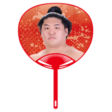 Sumo Wrestler Large Photo Fan - Asakoryu