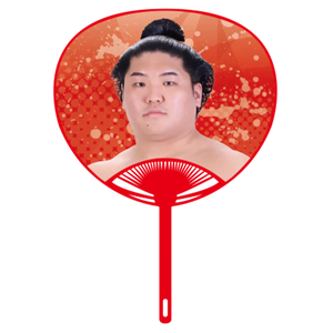Sumo Wrestler Large Photo Fan - Asakoryu