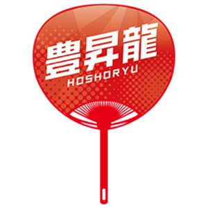 Sumo Wrestler Large Photo Fan v2 - Hoshoryu - back