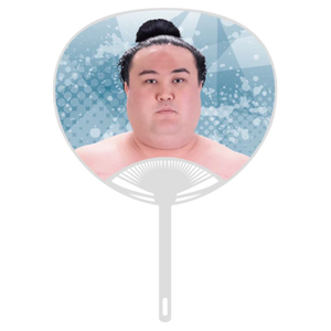 Sumo Wrestler Large Photo Fan - Kinbozan