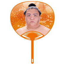 Sumo Wrestler Large Photo Fan v2 - Mitakeumi