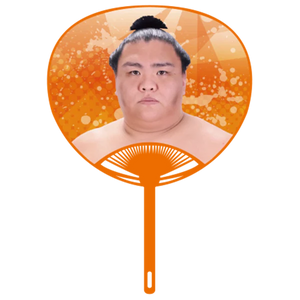 Sumo Wrestler Large Photo Fan v2 - Mitakeumi