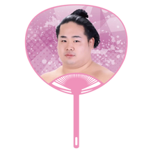 Sumo Wrestler Large Photo Fan v2 - Nishikifuji 