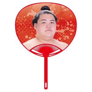Sumo Wrestler Large Photo Fan - Oho