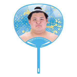 Sumo Wrestler Large Photo Fan v2 - Onosato
