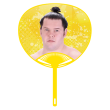 Sumo Wrestler Large Photo Fan - Shishi