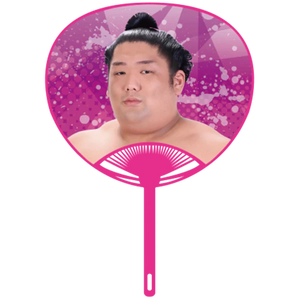 Sumo Wrestler Large Photo Fan v2 - Takerufuji