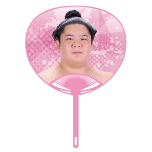 Sumo Wrestler Large Photo Fan v2 - Ura