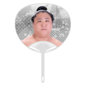 Sumo Wrestler Large Photo Fan v2 - Wakatakakage