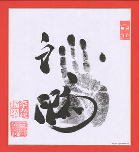 Authentic Autographs - Handprint and Signature - Tegata
