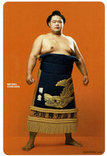 Sumo Wrestler Postcard - Meisei in Kesho-mawashi