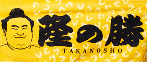 Colorful Fan Towel with image  -  Takanosho